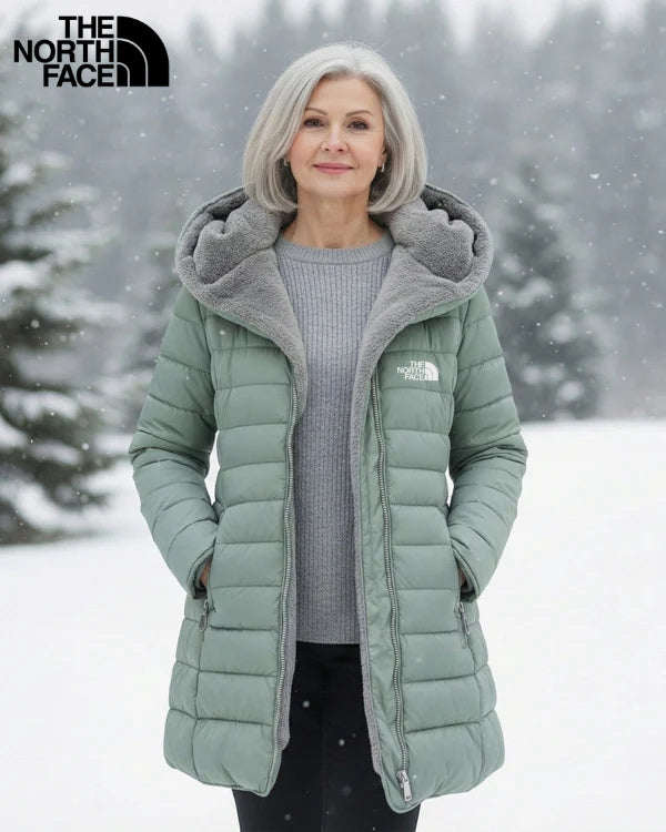TNF Fleece Lined Quilted Coat - CLEARANCE SALE.