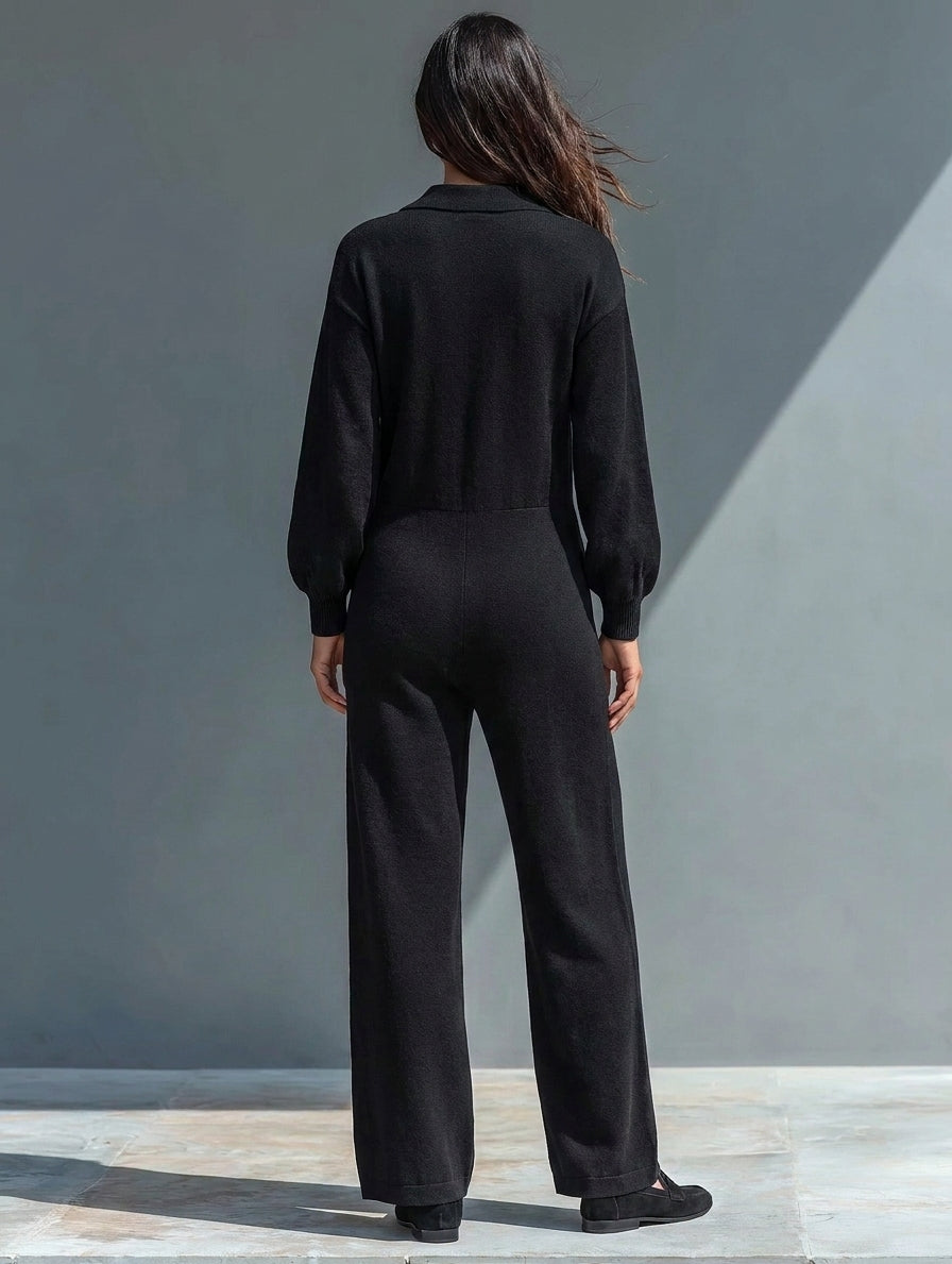 Liva | Ærmeløs jumpsuit med knaplukning