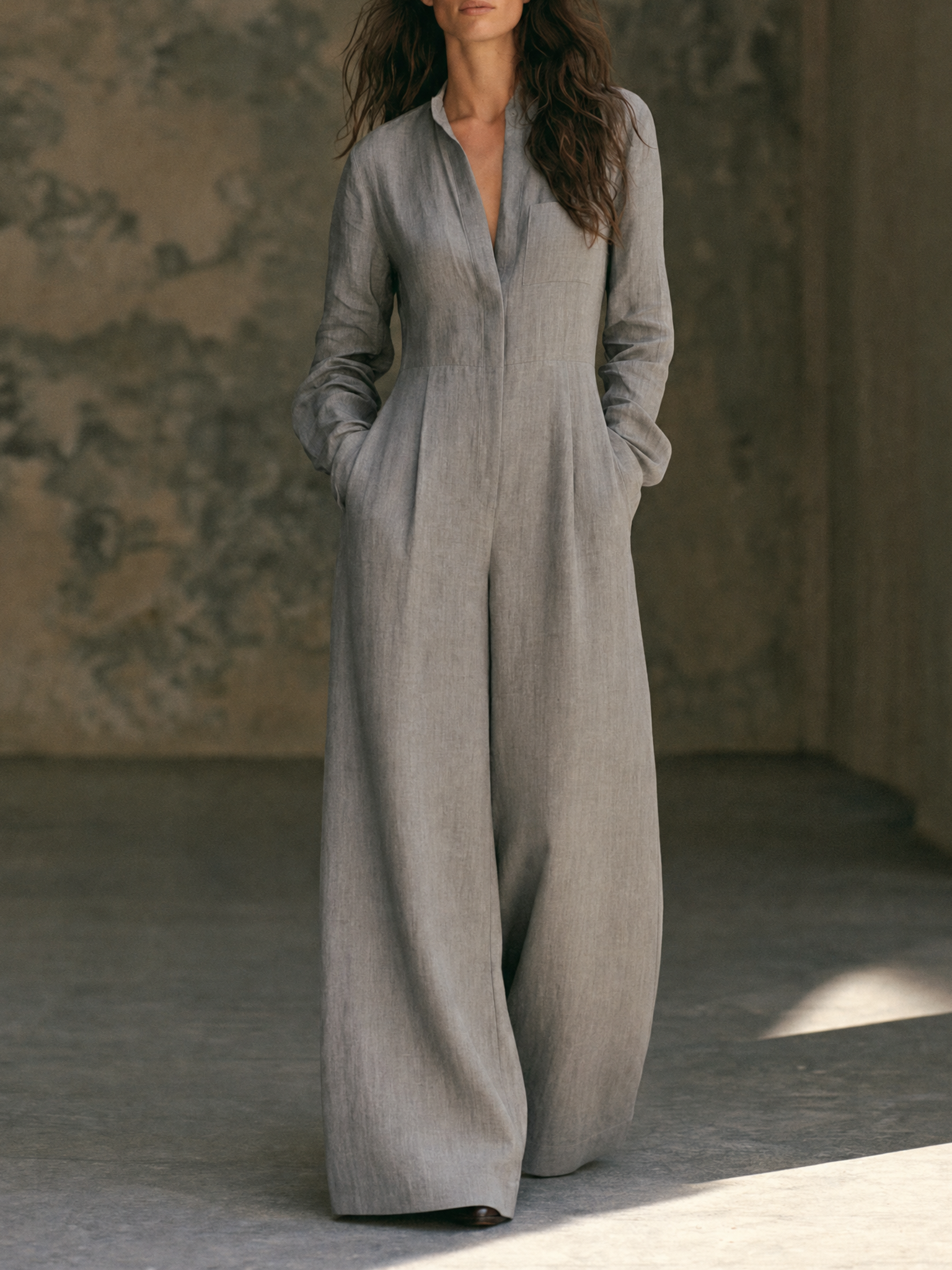 Frida | Afslappet jumpsuit med løs pasform