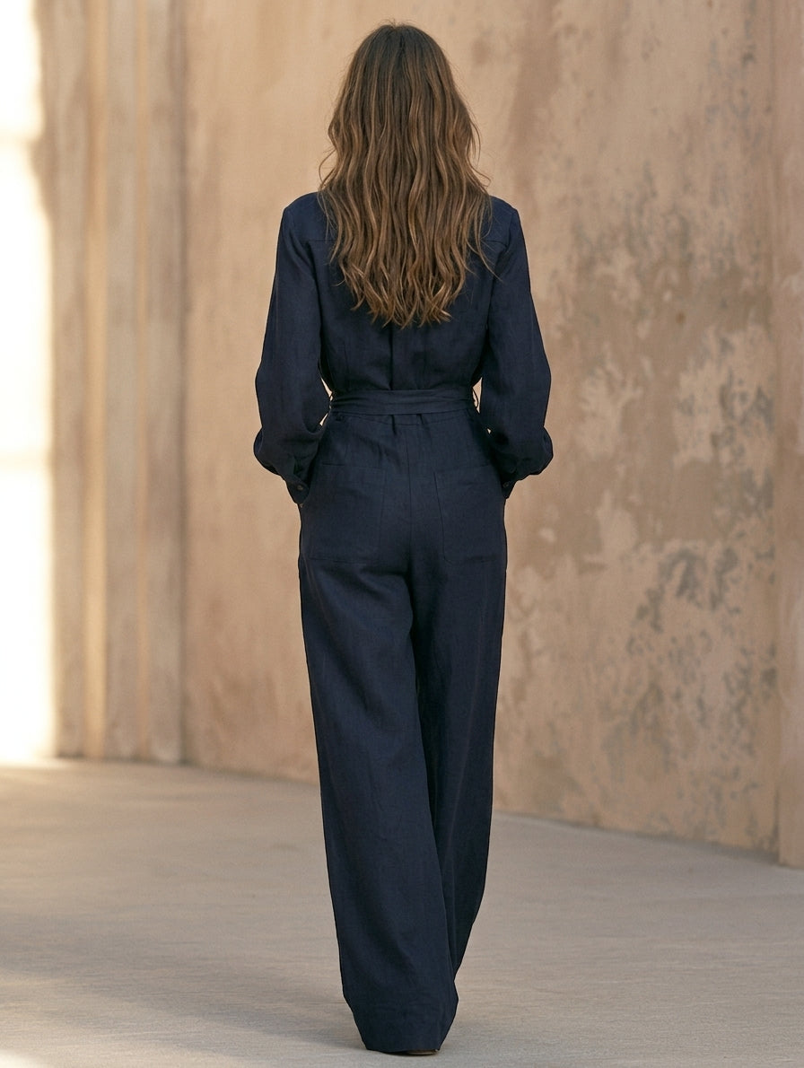 Mathilde | Afslappet jumpsuit med løs pasform