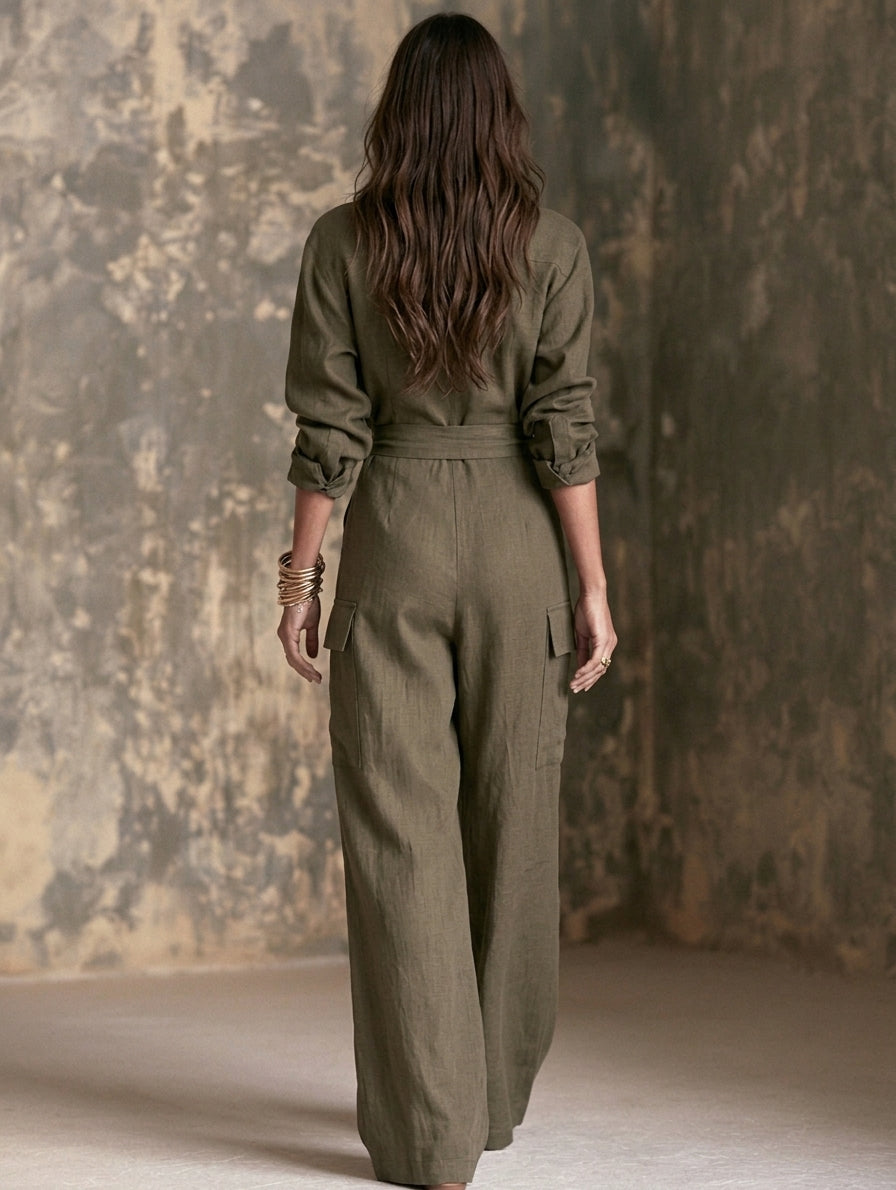 Sofie | Afslappet jumpsuit med løs pasform