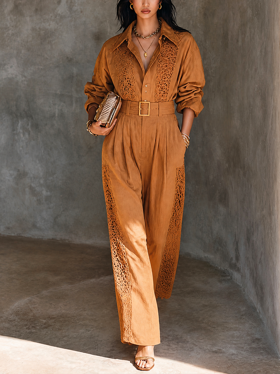Saga | Afslappet jumpsuit med løs pasform