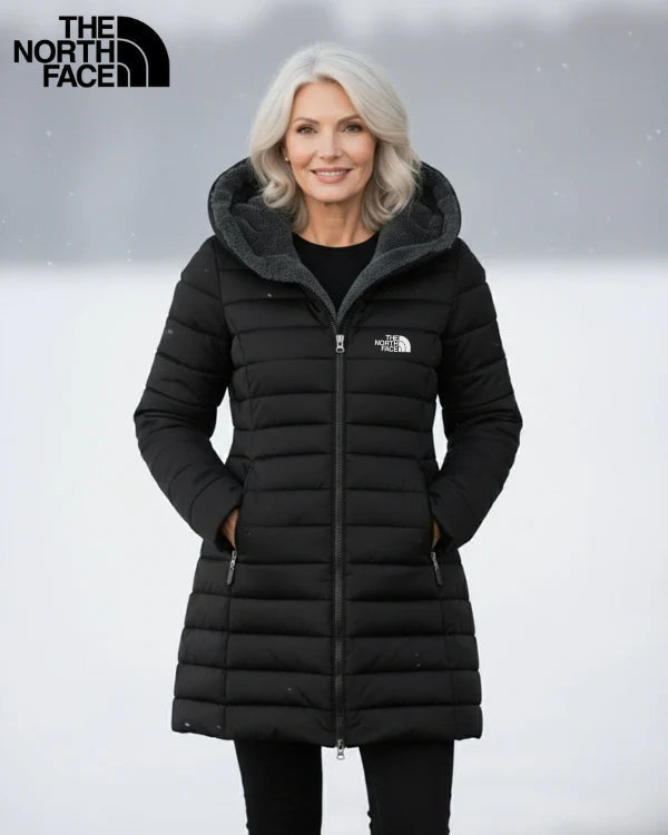 TNF Fleece Lined Quilted Coat - CLEARANCE SALE.