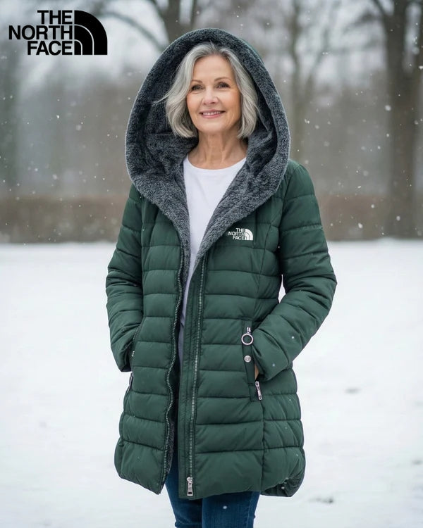TNF Fleece Lined Quilted Coat - CLEARANCE SALE.