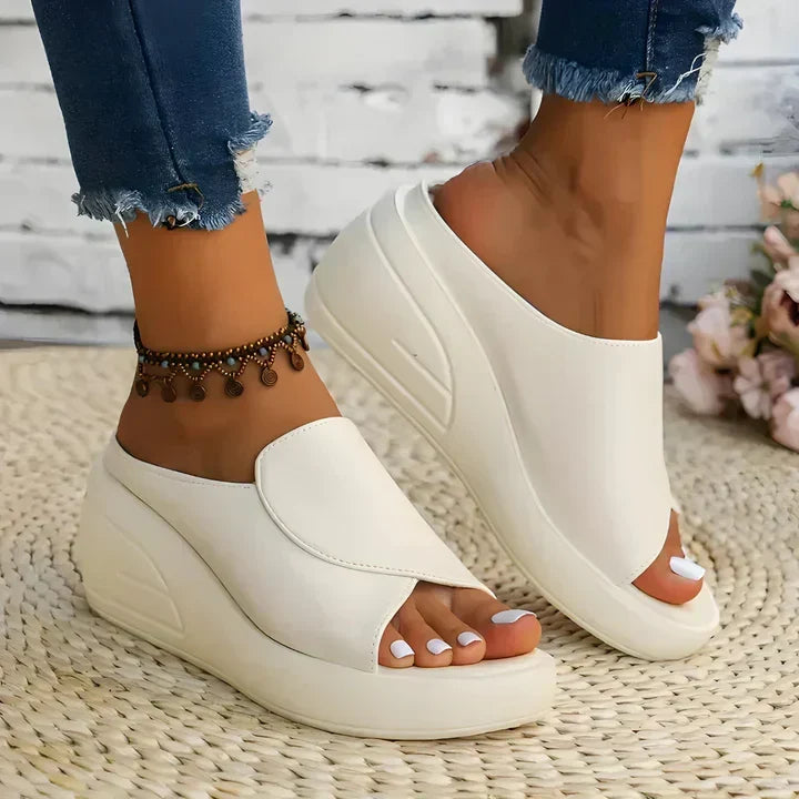 Eliza™ – Ortopædiske loafers med kilehæl