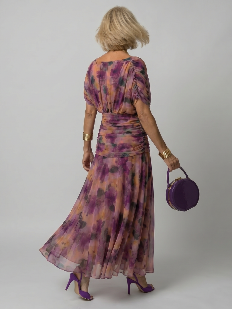 Calen | Luftig off-shoulder midikjole