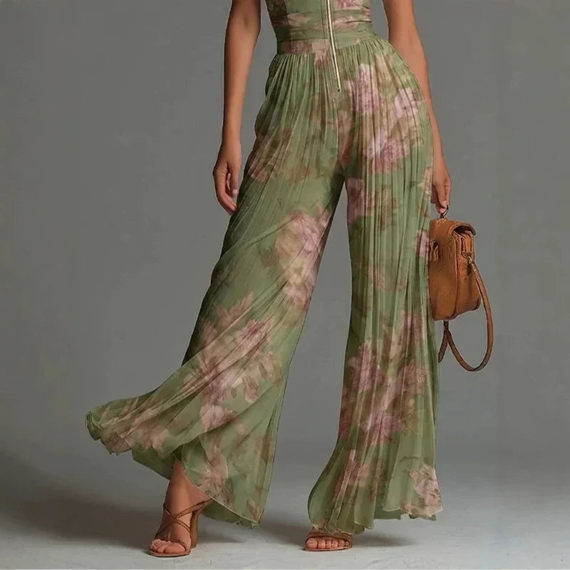 Élan – Skulpturelt plisseret jumpsuit