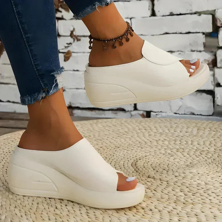 Eliza™ – Ortopædiske loafers med kilehæl