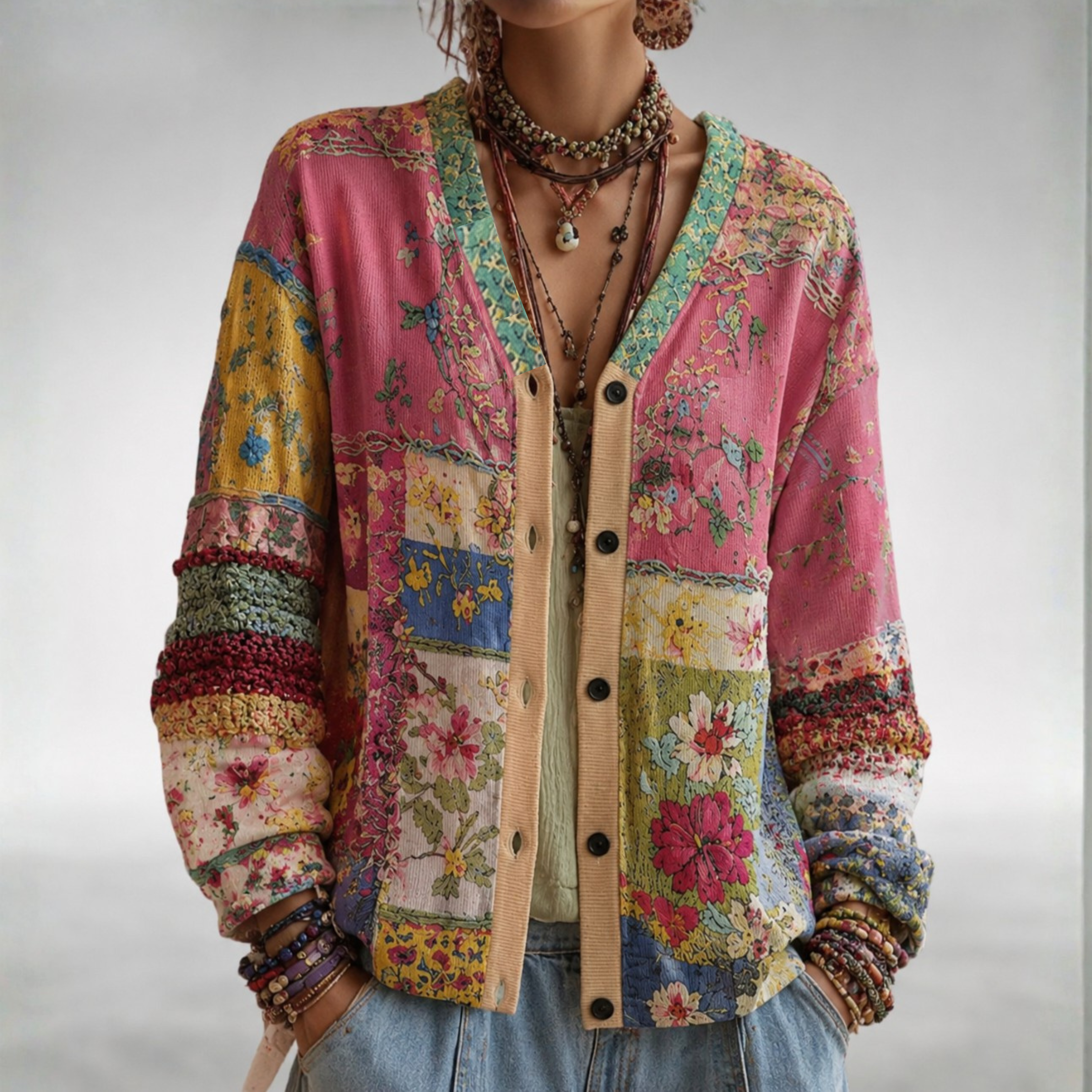 Dorine | Boho-cardigan med afslappet pasform