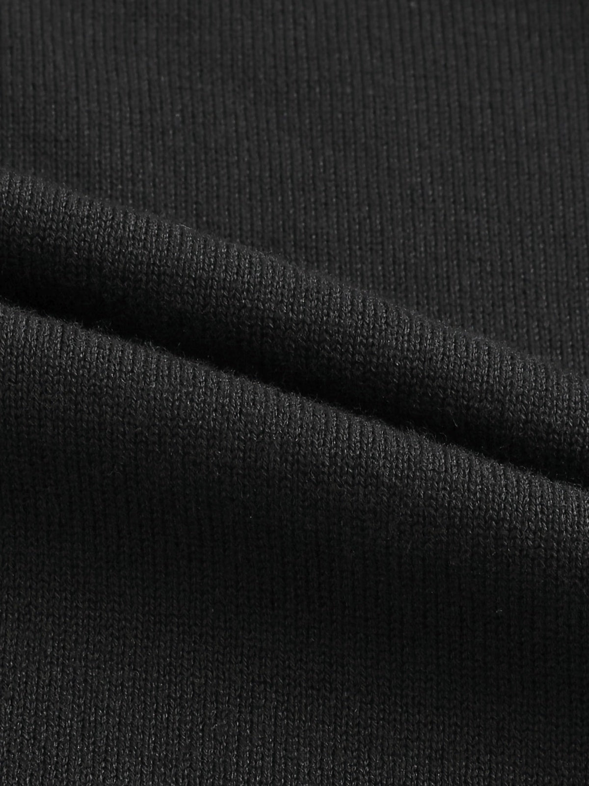 Freja | Sort cardigan med hætte og knapper