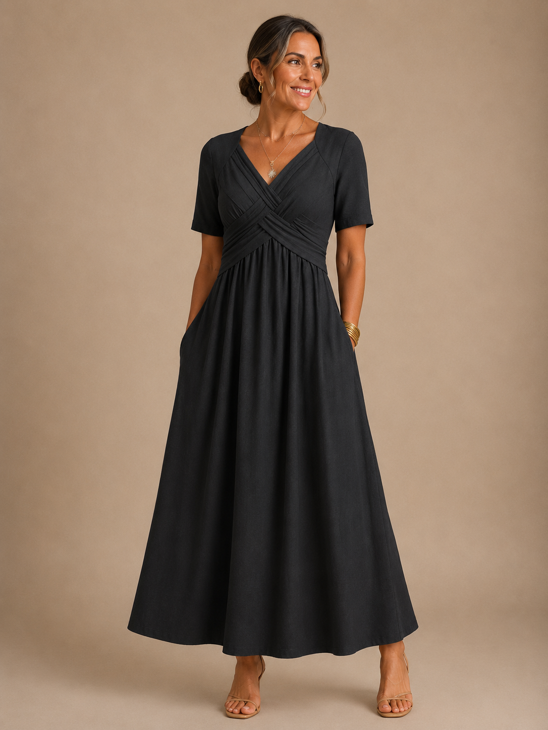 Angeli™ | Elegant midikjole
