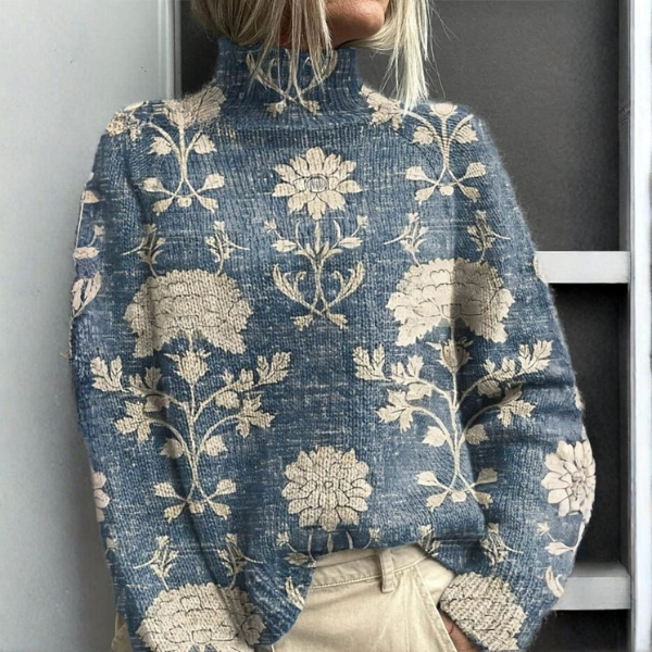 Astrid | Varm rollkravebluse med blød komfort