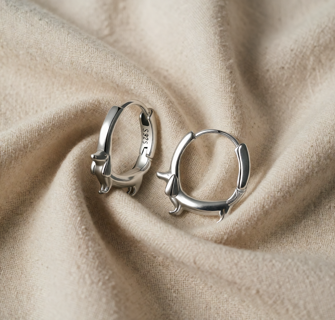 Precious Dachshund Hoops - En hvalpemoders skat
