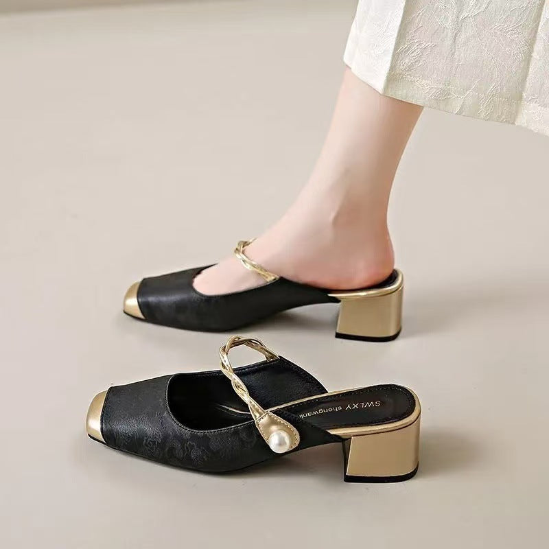 Melina-sandalen i ægte læder