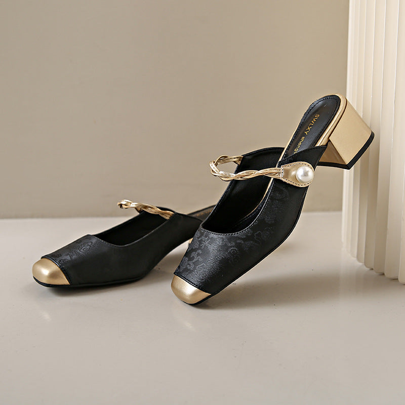 Melina-sandalen i ægte læder