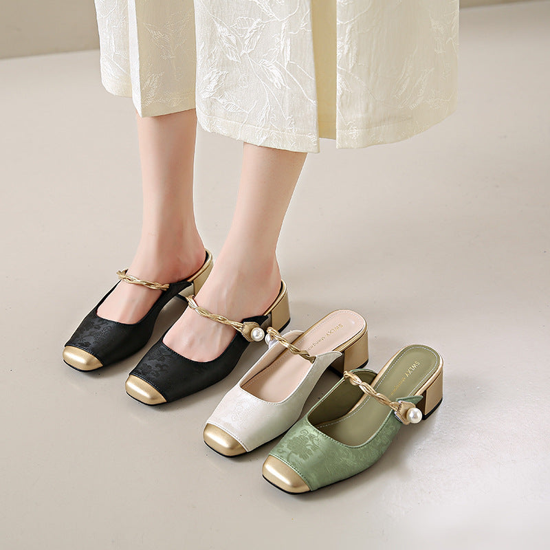 Melina-sandalen i ægte læder