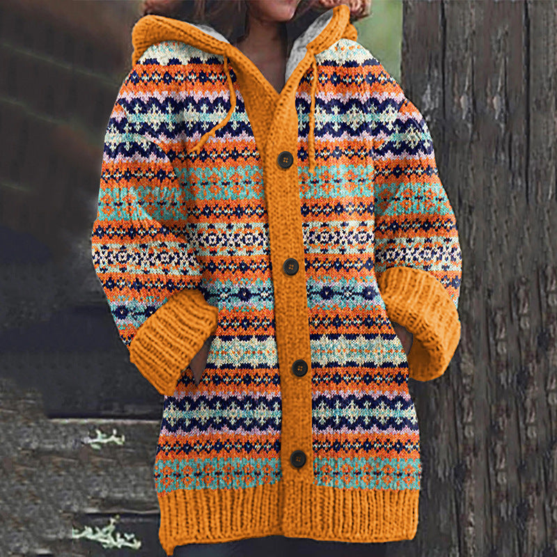 Mery | Blød varm cardigan med ribkanter