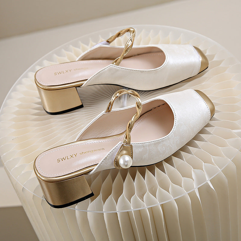 Melina-sandalen i ægte læder