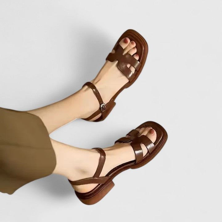 Deliane | Elegante flade sandaler