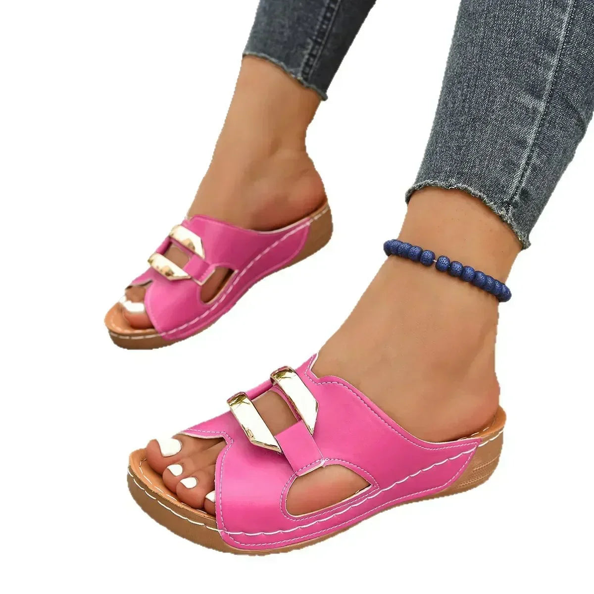 Lina | Ortopædiske sandaler med kilehæl™