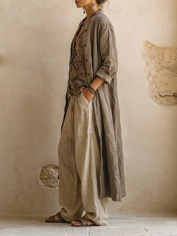 Giulia | Et flagrende, flerlags outfit i boheme-stil