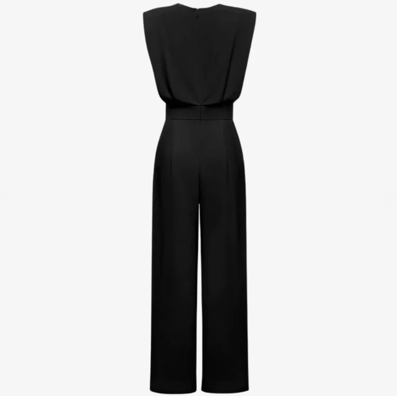 Ariadna | Jumpsuit med bælte og krave
