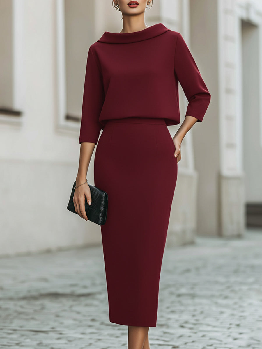 Elvira | Elegant nederdelssæt