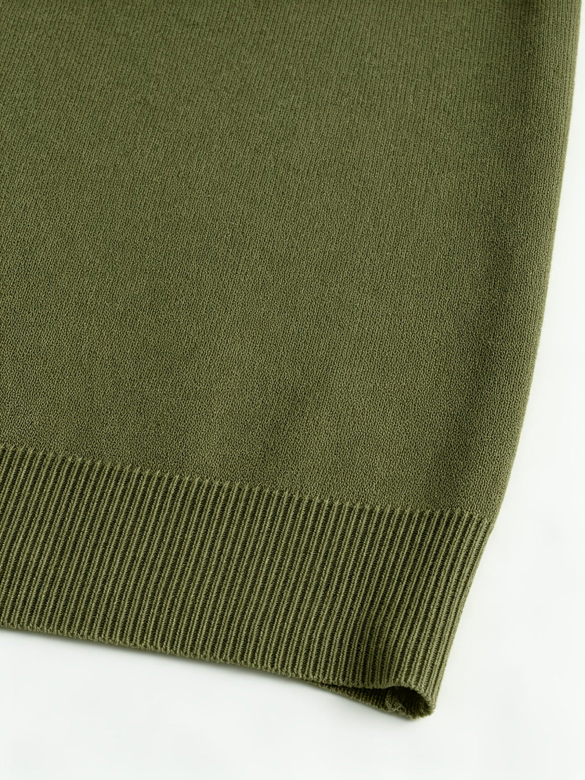 Signe | Militærgrøn cardigan med hætte og knapper