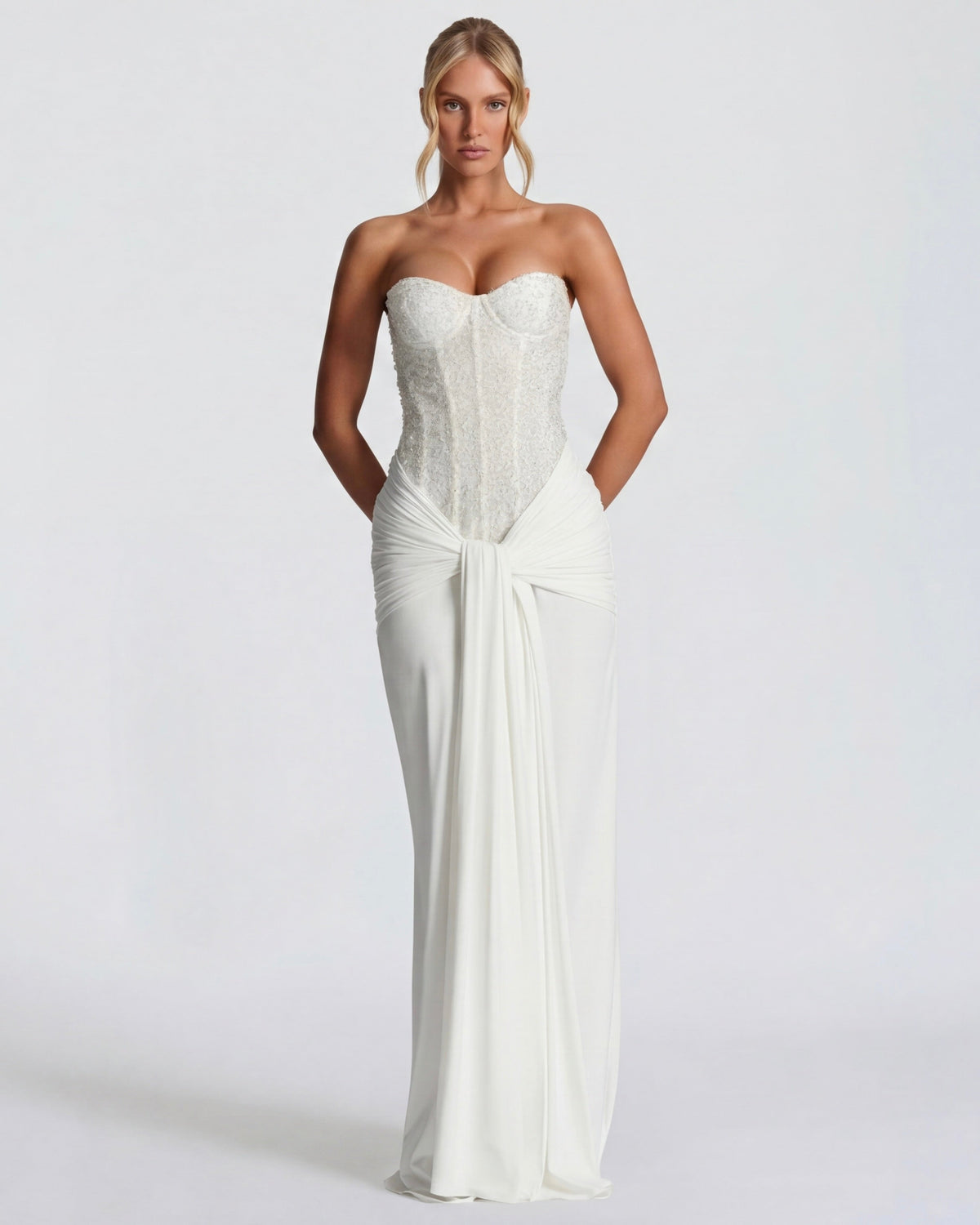 Midnight Aura Kjole Maxi