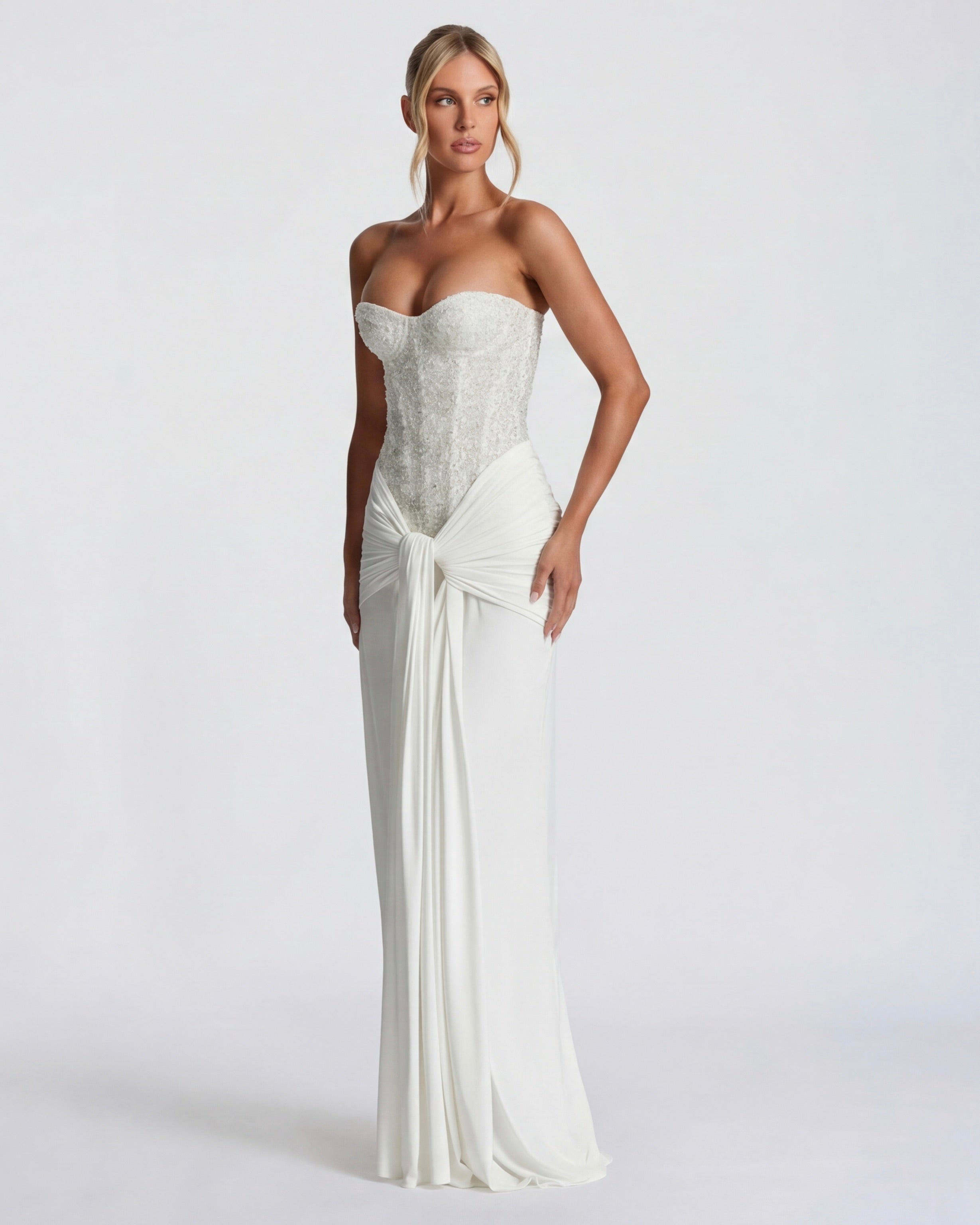 Midnight Aura Kjole Maxi