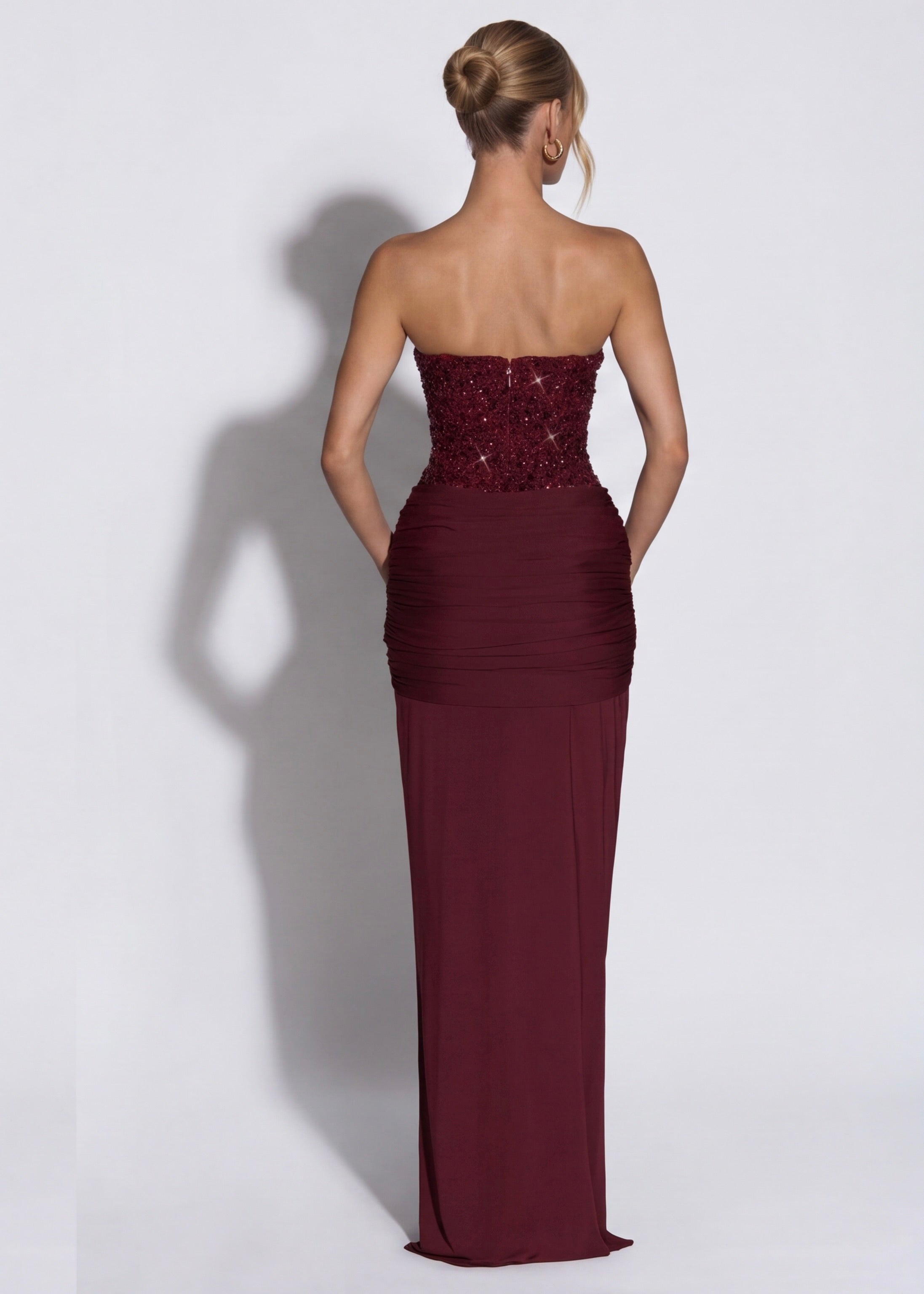 Midnight Aura Kjole Maxi