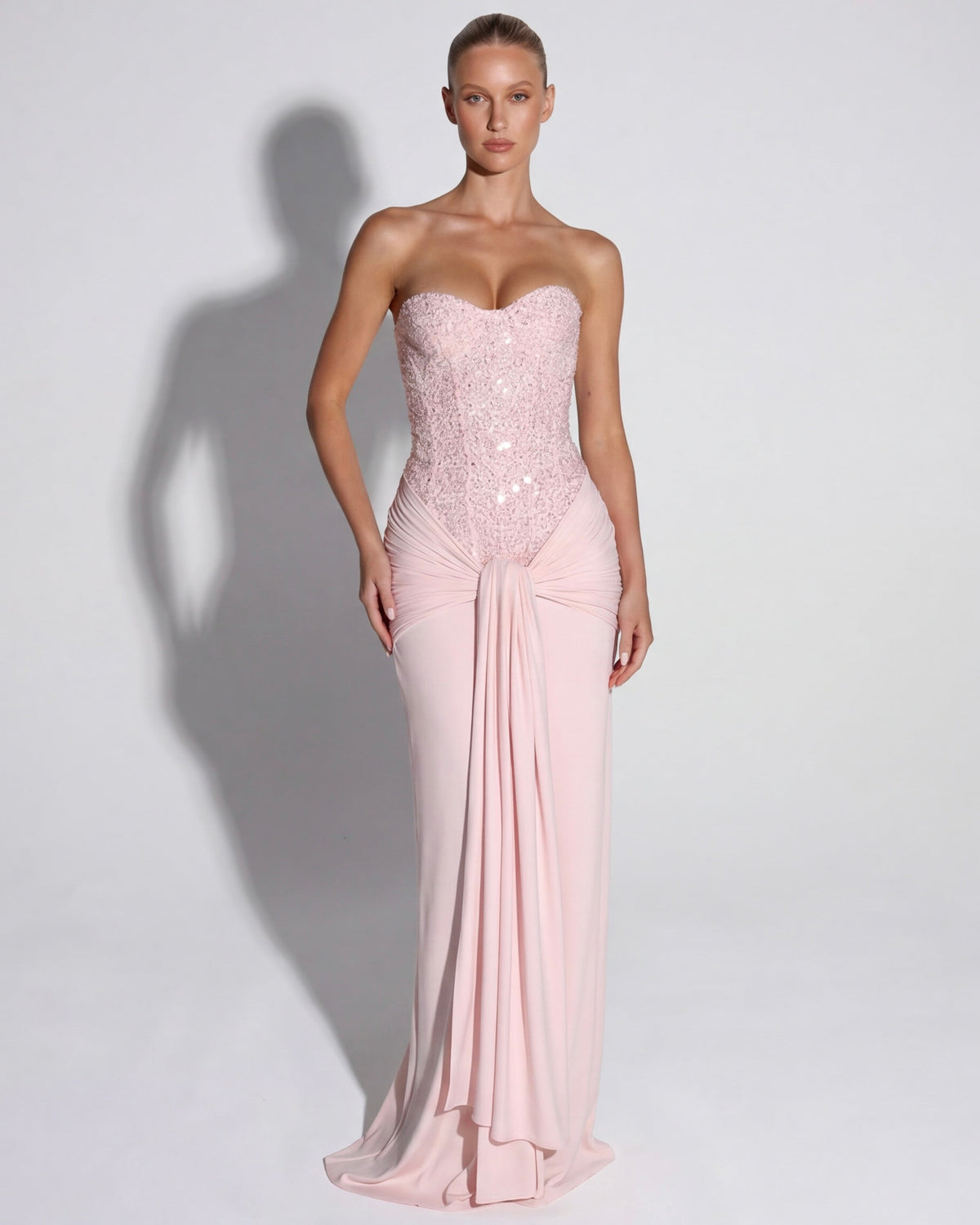 Midnight Aura Kjole Maxi