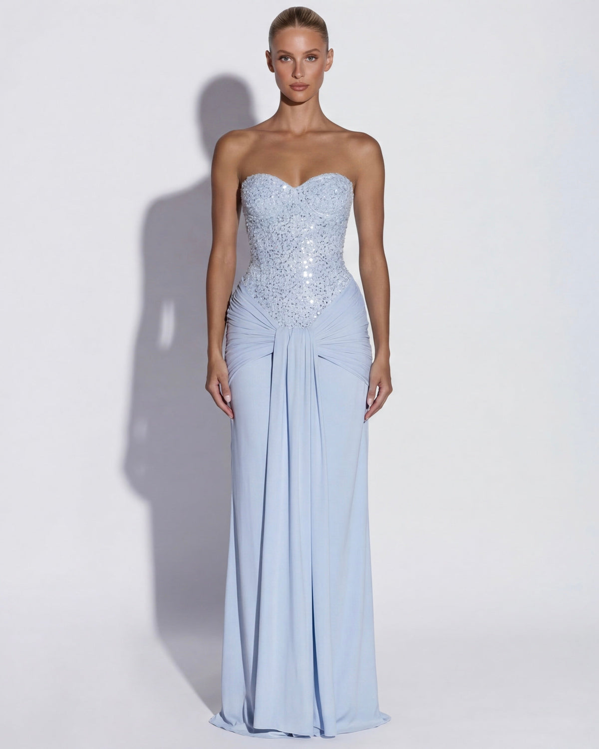 Midnight Aura Kjole Maxi