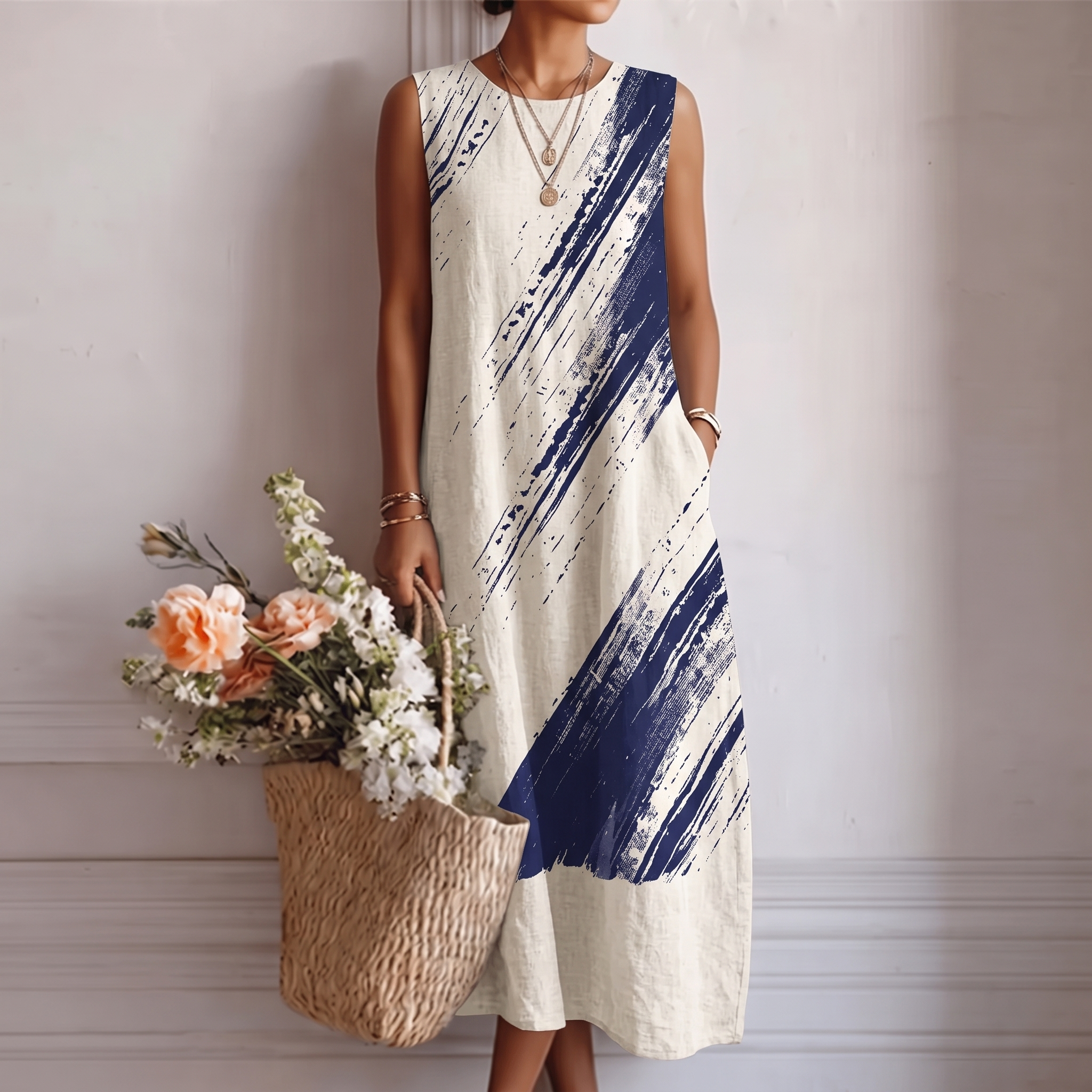 Elin™ | Elegant midi-kjole til hverdagen