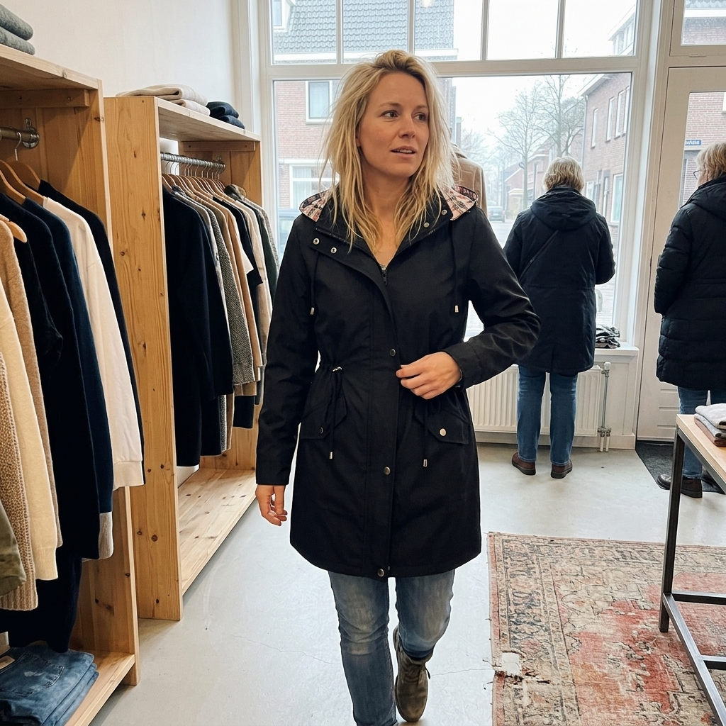 Carlotta | Vandtæt 3-i-1 regnjakke med aftagelig hætte