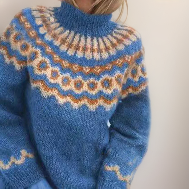 Ingrid | Varm rollkravebluse