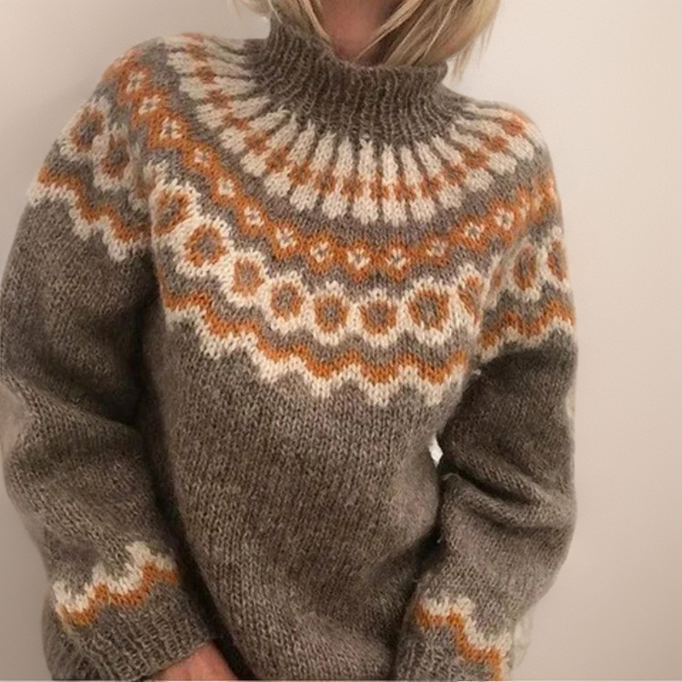 Ingrid | Varm rollkravebluse