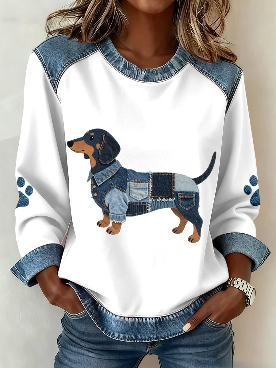 Victoria Sofie | Sweatshirt med print
