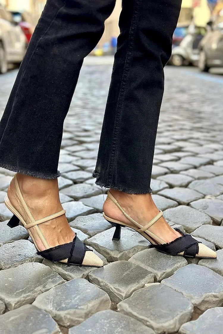 Sanne™ | Åbne ballerinasko til overgangssæsonen