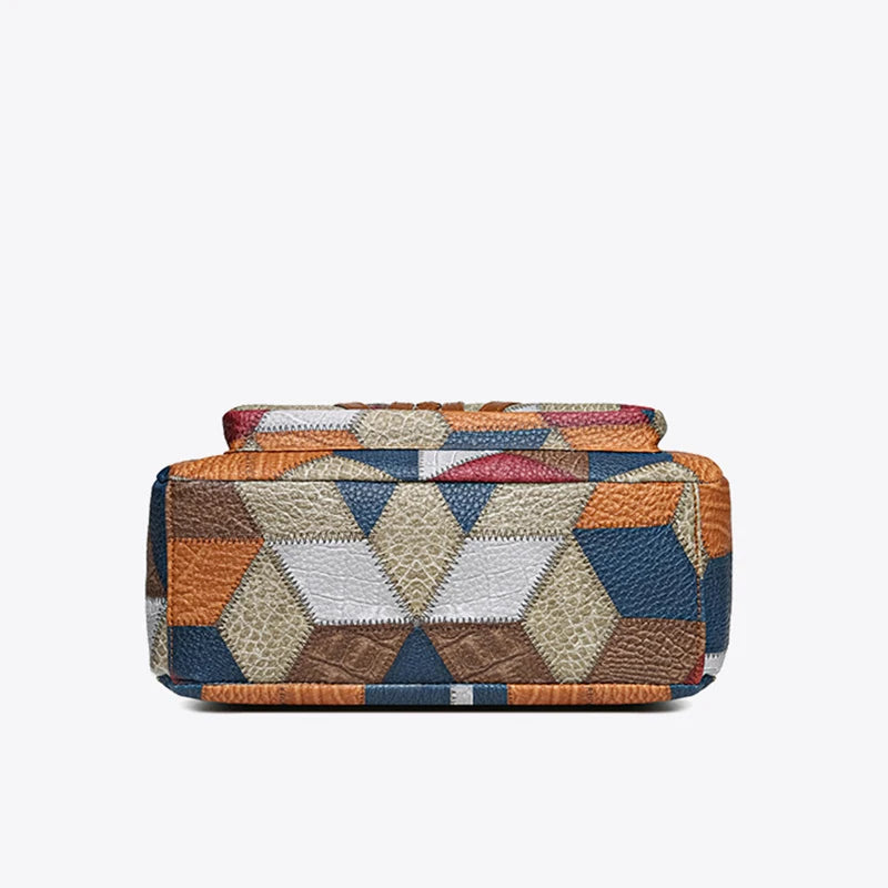 Nella | Patchworktaske med justerbar rem