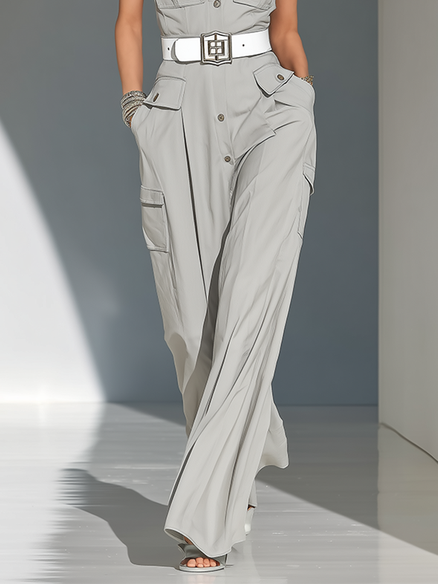 Annika | Utility jumpsuit med lommer og moderne snit