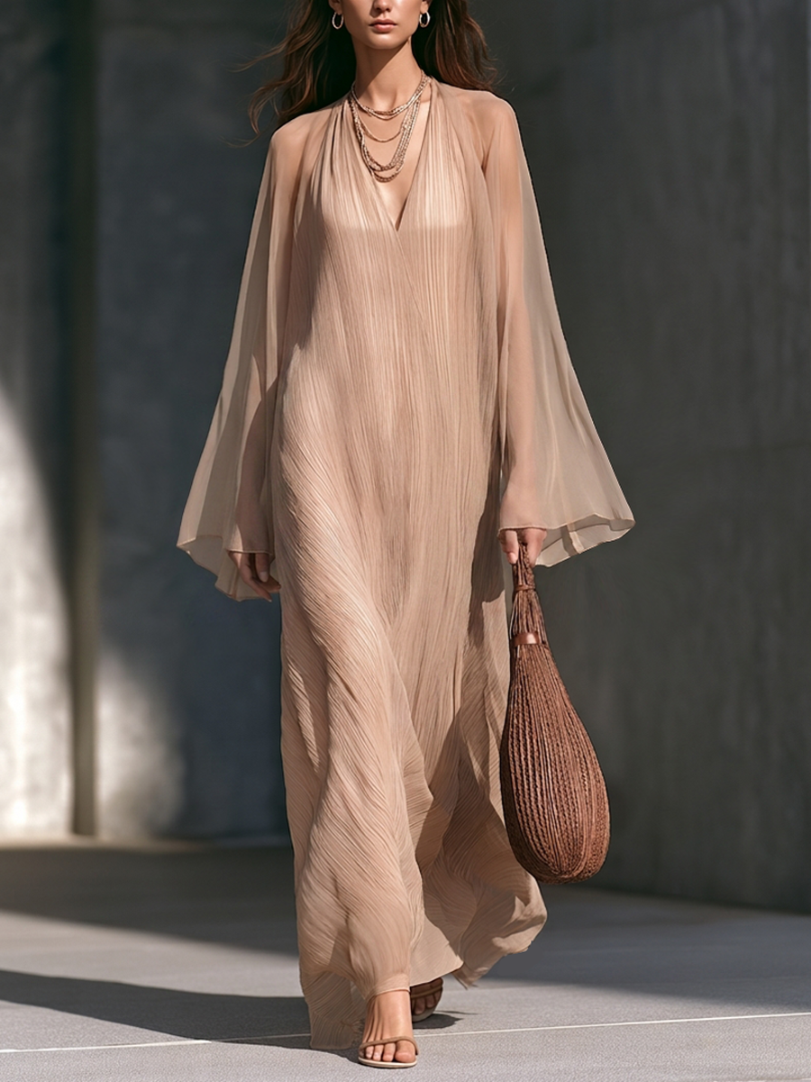 Nina | chiffon top- og buksesæt