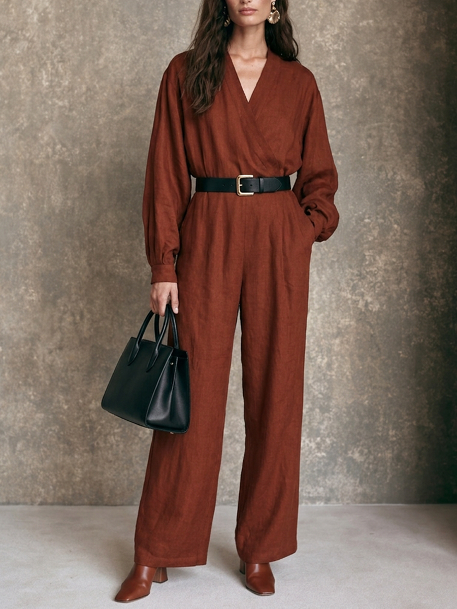 Ella | Afslappet jumpsuit med løs pasform