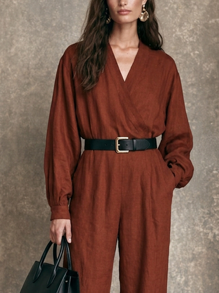 Ella | Afslappet jumpsuit med løs pasform