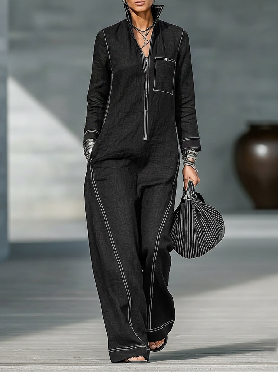Emma | Afslappet jumpsuit med løs pasform