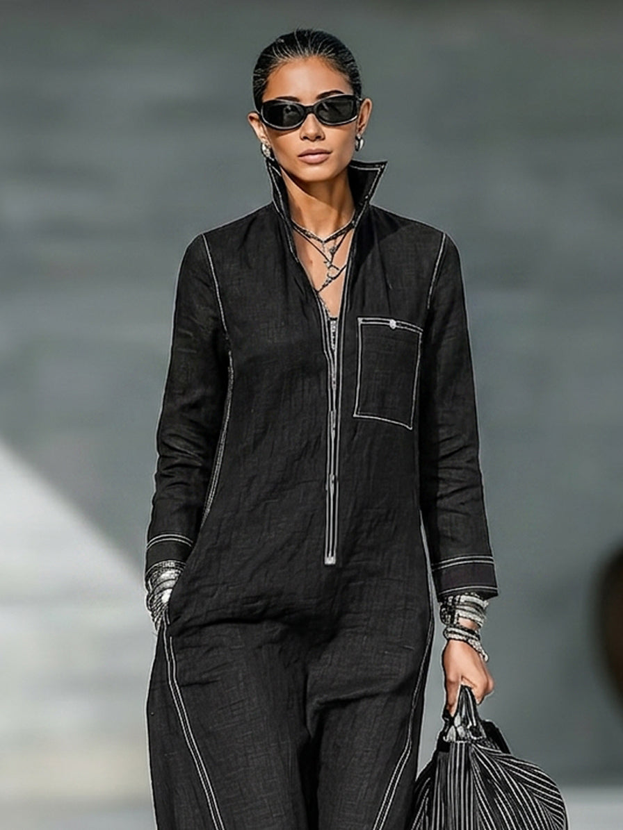 Emma | Afslappet jumpsuit med løs pasform