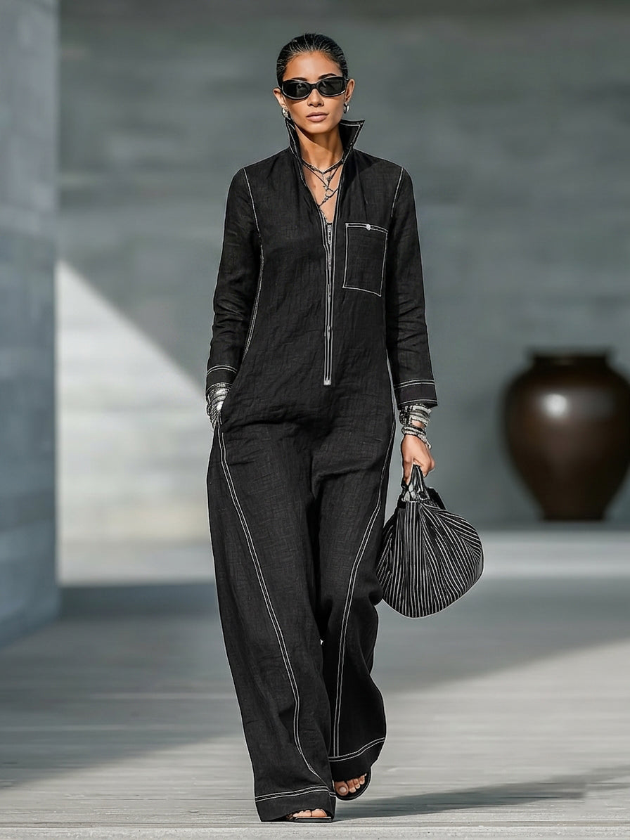 Emma | Afslappet jumpsuit med løs pasform