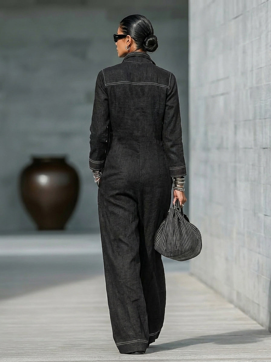 Emma | Afslappet jumpsuit med løs pasform
