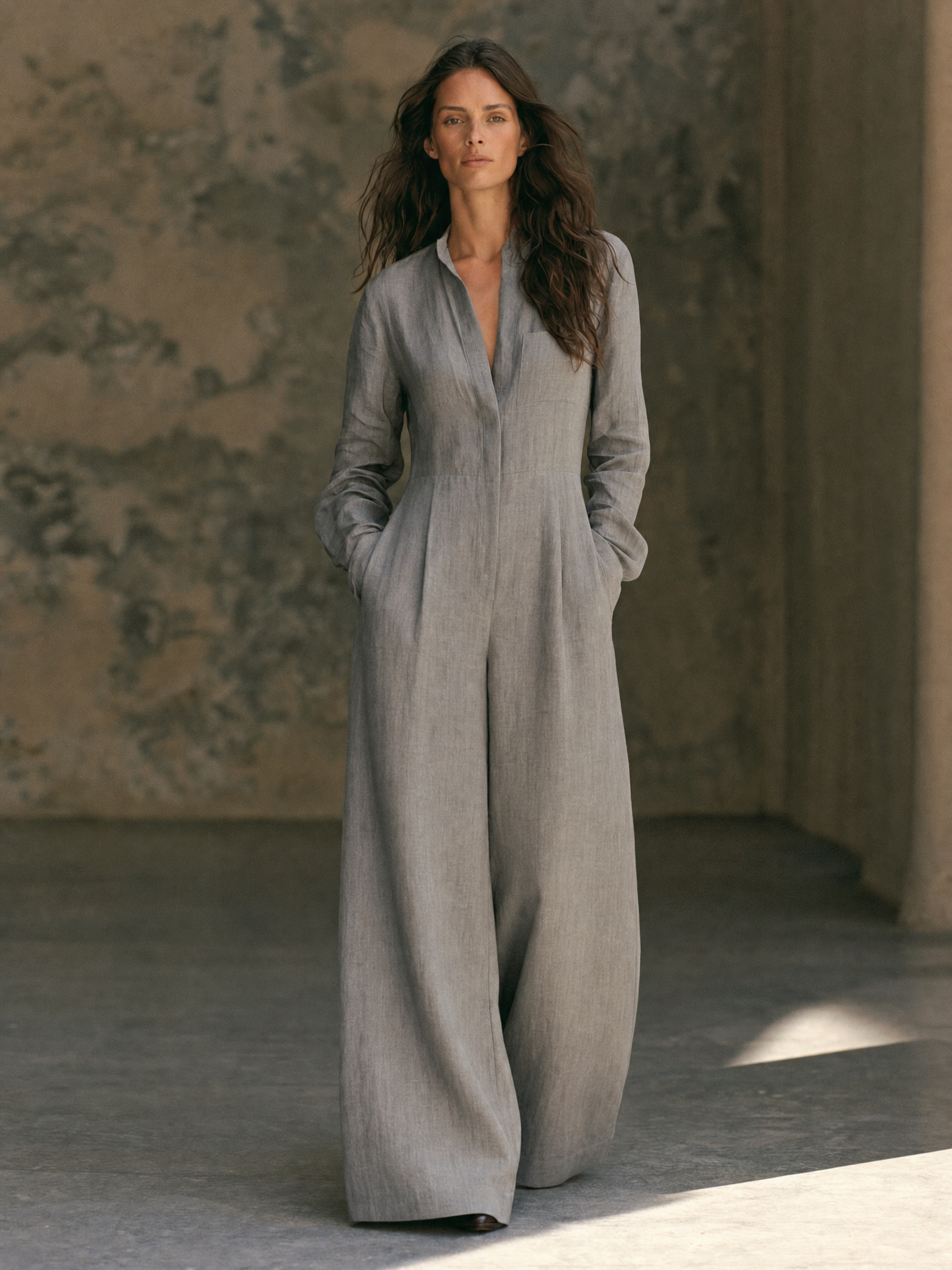 Frida | Afslappet jumpsuit med løs pasform