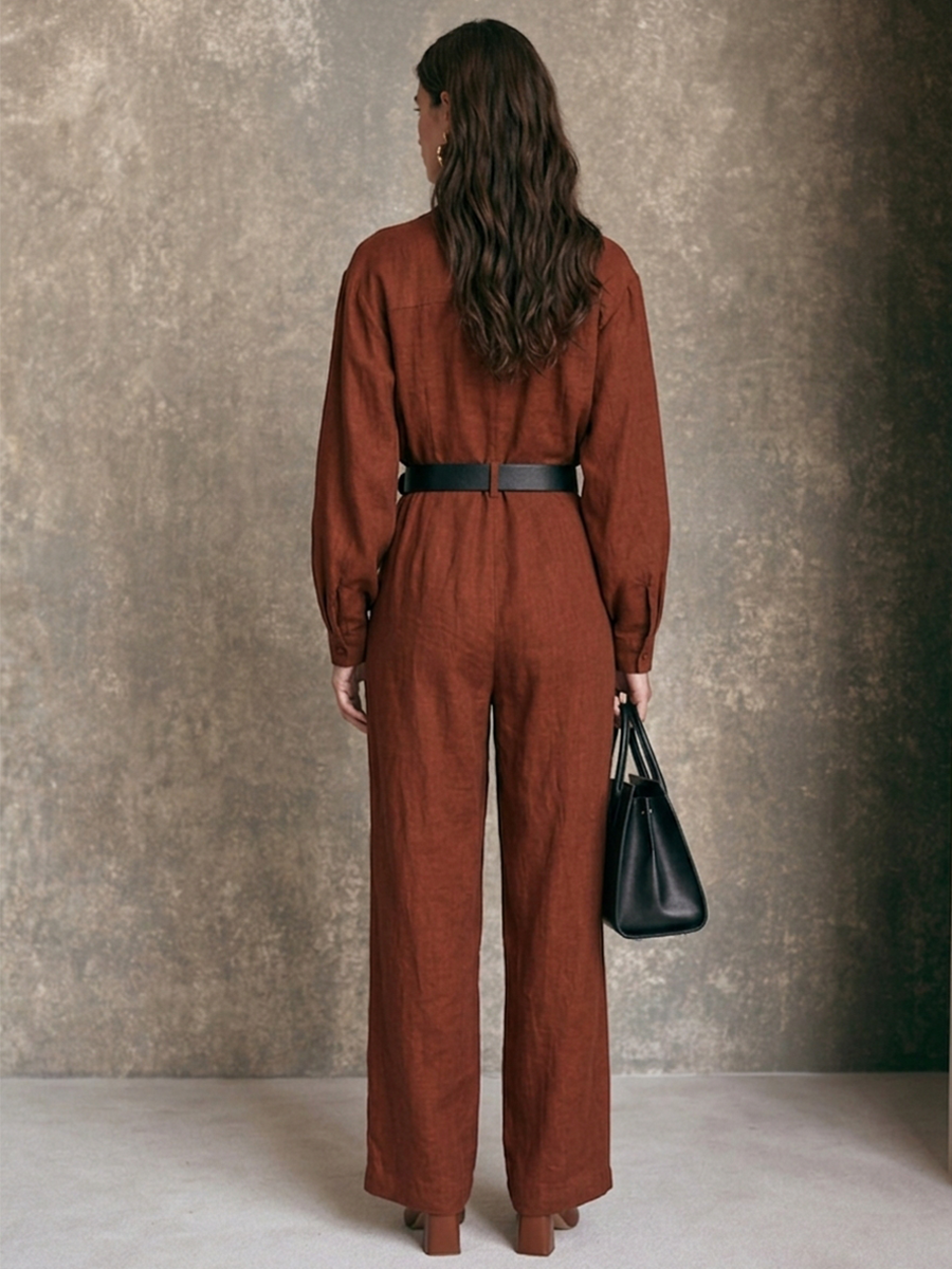 Ella | Afslappet jumpsuit med løs pasform